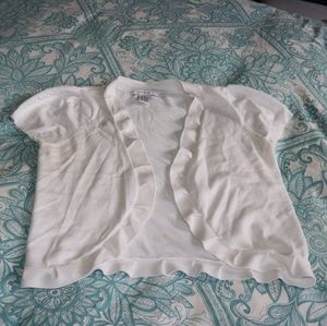 White Womens Shrug